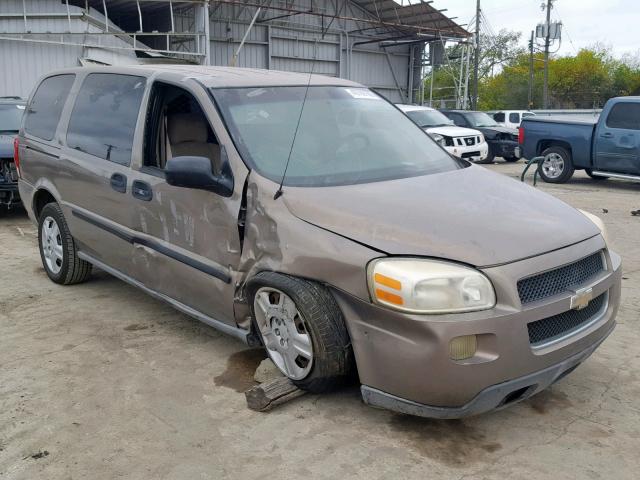 1GBDV13LX6D195836 - 2006 CHEVROLET UPLANDER I TAN photo 1