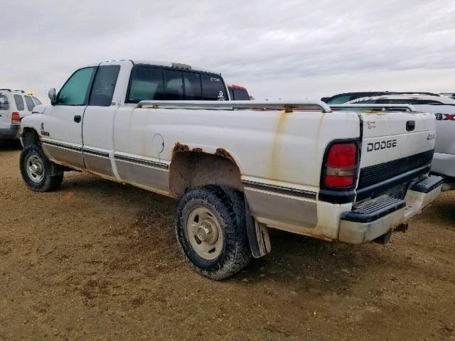 3B7KF23D4VG745676 - 1997 DODGE RAM 2500 WHITE photo 9