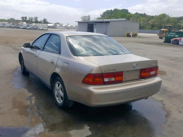 JT8BF22G0V0050836 - 1997 LEXUS ES 300 TAN photo 3