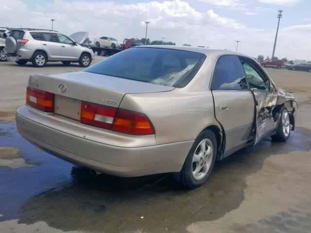 JT8BF22G0V0050836 - 1997 LEXUS ES 300 TAN photo 4