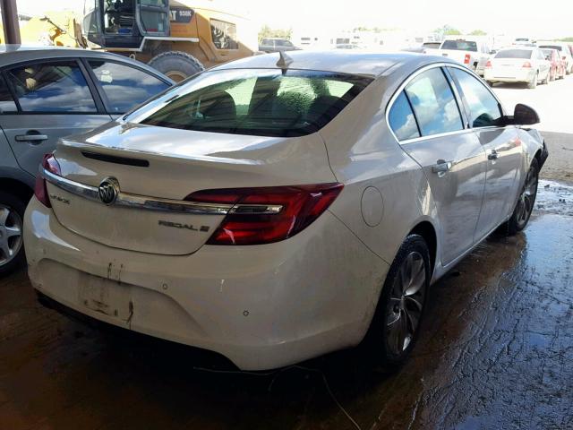 2G4GN5EXXE9288962 - 2014 BUICK REGAL PREM WHITE photo 4