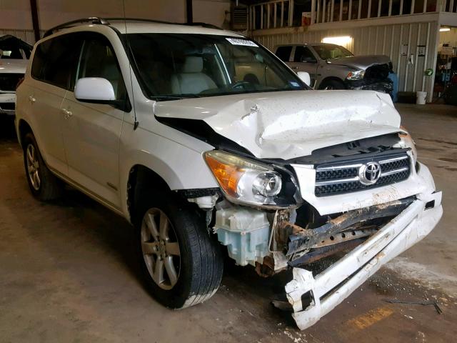 JTMZD31V275066912 - 2007 TOYOTA RAV4 LIMIT WHITE photo 1