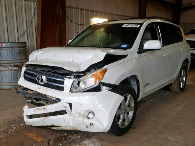 JTMZD31V275066912 - 2007 TOYOTA RAV4 LIMIT WHITE photo 2