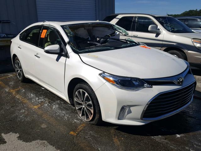 4T1BK1EB1JU277460 - 2018 TOYOTA AVALON XLE WHITE photo 1