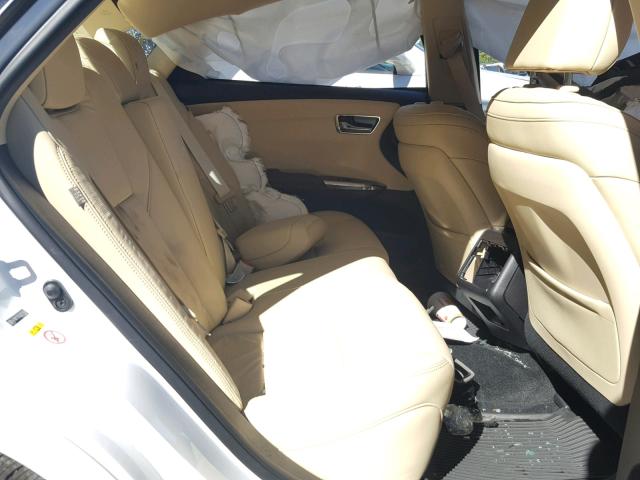 4T1BK1EB1JU277460 - 2018 TOYOTA AVALON XLE WHITE photo 6