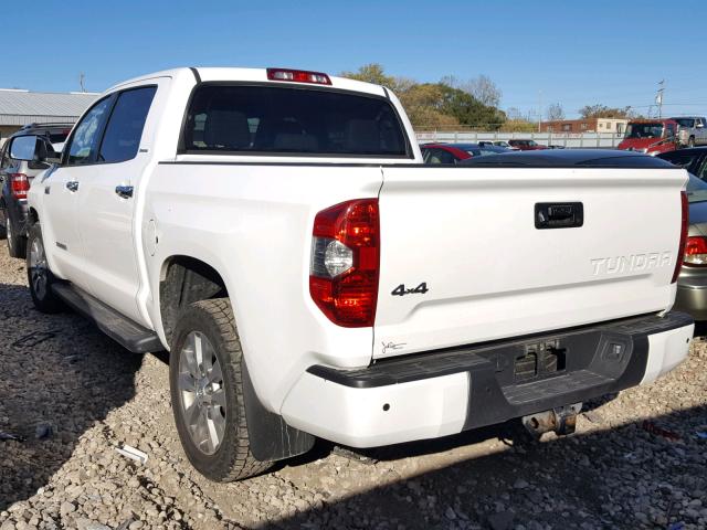 5TFHW5F19EX402743 - 2014 TOYOTA TUNDRA CRE WHITE photo 3