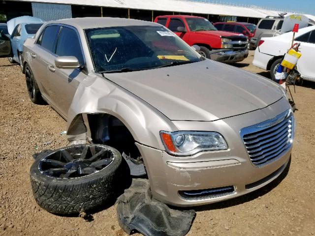 2C3CCAAGXCH274817 - 2012 CHRYSLER 300 BEIGE photo 1