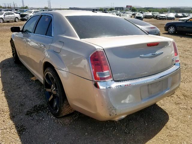 2C3CCAAGXCH274817 - 2012 CHRYSLER 300 BEIGE photo 3