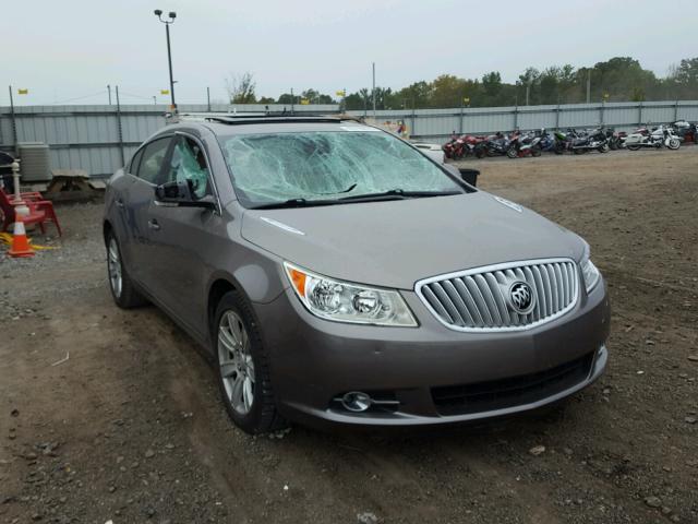 1G4GC5GG1AF252145 - 2010 BUICK LACROSSE C GRAY photo 1