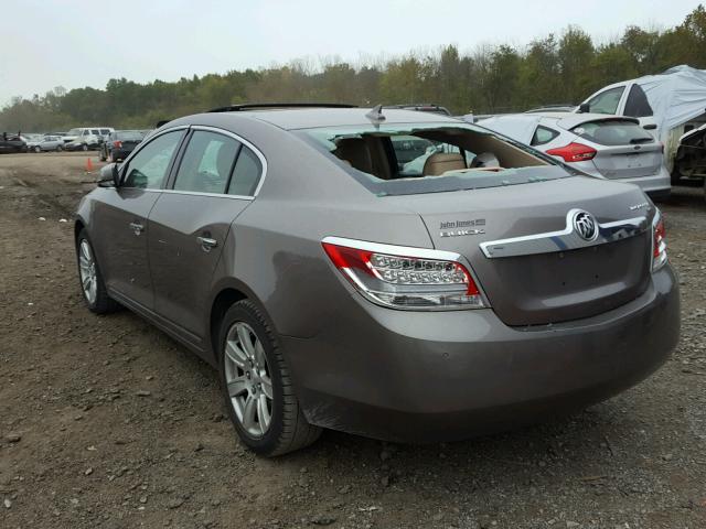 1G4GC5GG1AF252145 - 2010 BUICK LACROSSE C GRAY photo 3