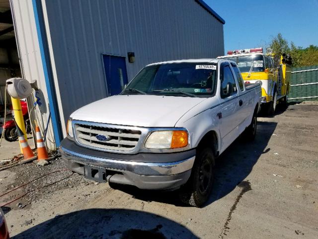 2FTRX18W94CA63761 - 2004 FORD F-150 HERI WHITE photo 2