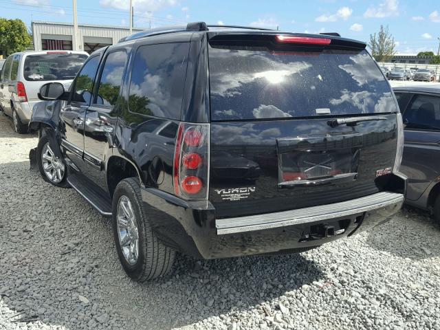 1GKFK638X7J400276 - 2007 GMC YUKON DENA BLACK photo 3