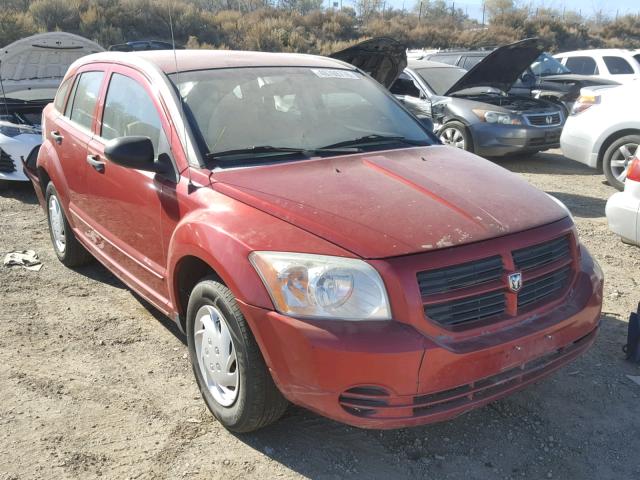 1B3HB28B27D270317 - 2007 DODGE CALIBER RED photo 1