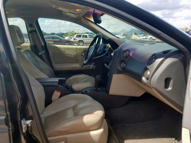 2G2WR544441372417 - 2004 PONTIAC GRAND PRIX BLACK photo 5