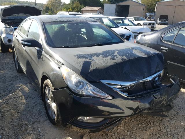 5NPEC4AC5DH686977 - 2013 HYUNDAI SONATA SE BLACK photo 1