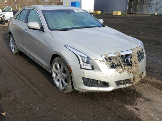 1G6AG5RXXE0156618 - 2014 CADILLAC ATS GRAY photo 1