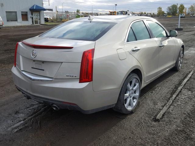 1G6AG5RXXE0156618 - 2014 CADILLAC ATS GRAY photo 4