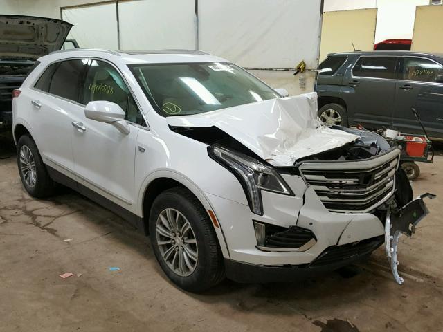 1GYKNDRS1HZ146270 - 2017 CADILLAC XT5 LUXURY WHITE photo 1