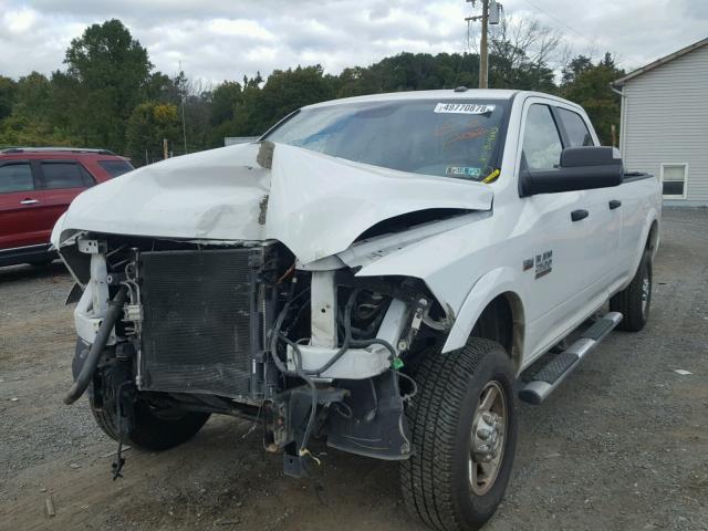 3C6TR5JT1DG579811 - 2013 RAM 2500 SLT WHITE photo 2