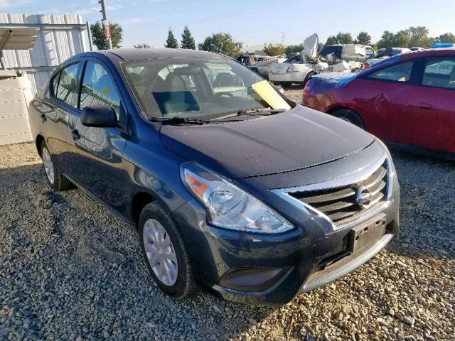 3N1CN7AP9FL835306 - 2015 NISSAN VERSA S BROWN photo 1