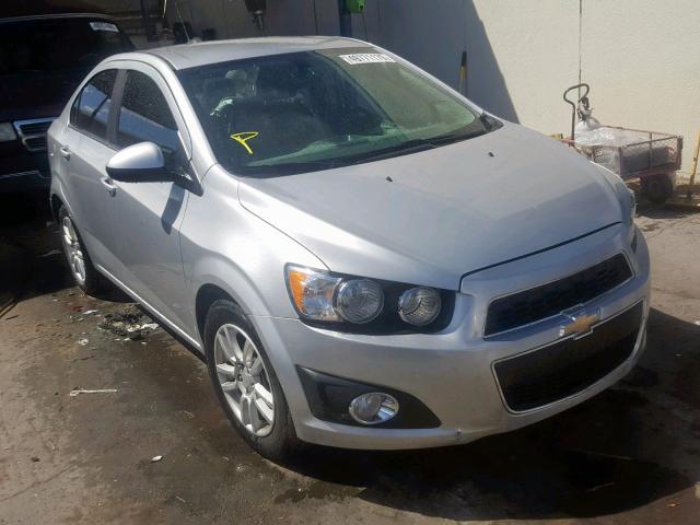 1G1JC5SH3G4102352 - 2016 CHEVROLET SONIC LT SILVER photo 1