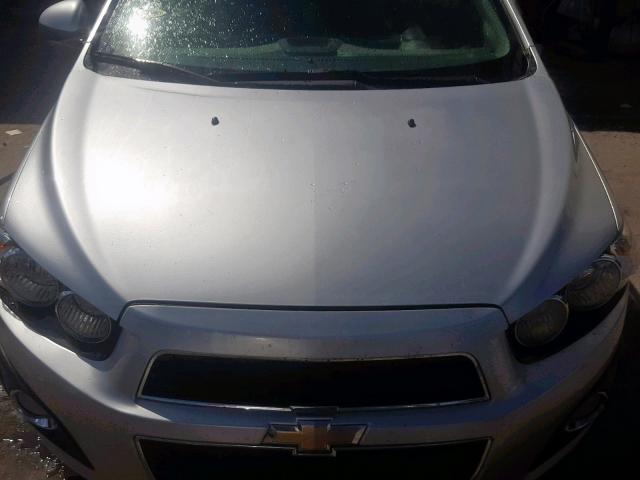 1G1JC5SH3G4102352 - 2016 CHEVROLET SONIC LT SILVER photo 10