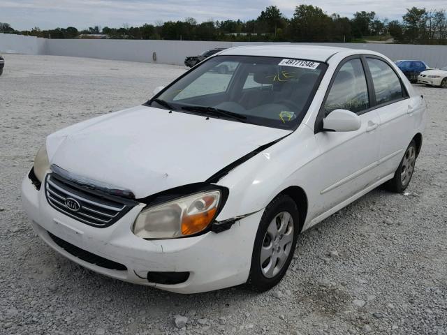 KNAFE121685569146 - 2008 KIA SPECTRA EX WHITE photo 2