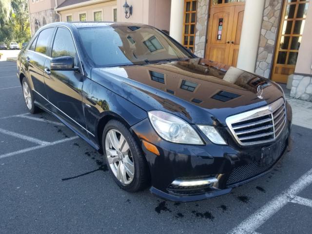 WDDHF2EB9CA608501 - 2012 MERCEDES-BENZ E 350 BLUE BLACK photo 1