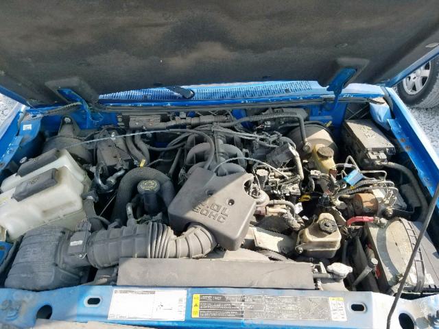 1FTZR15E91TA54517 - 2001 FORD RANGER SUP BLUE photo 7