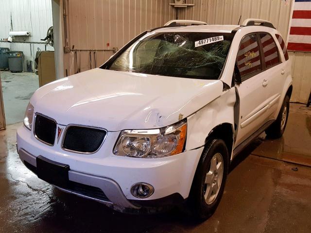 2CKDL43F996231055 - 2009 PONTIAC TORRENT WHITE photo 2