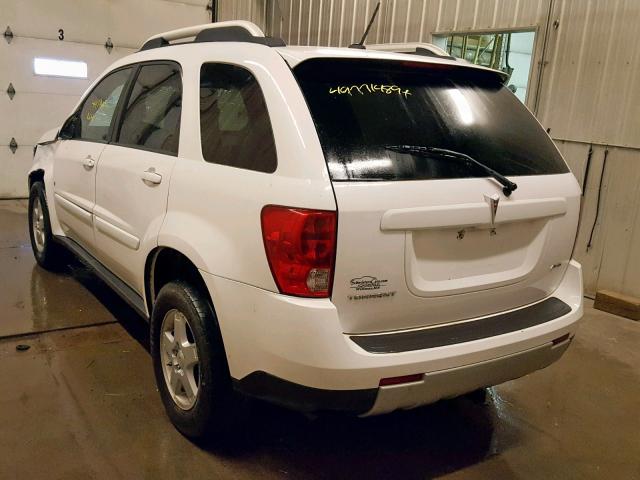 2CKDL43F996231055 - 2009 PONTIAC TORRENT WHITE photo 3