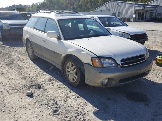 4S3BH6861Y7651279 - 2000 SUBARU LEGACY OUT WHITE photo 1