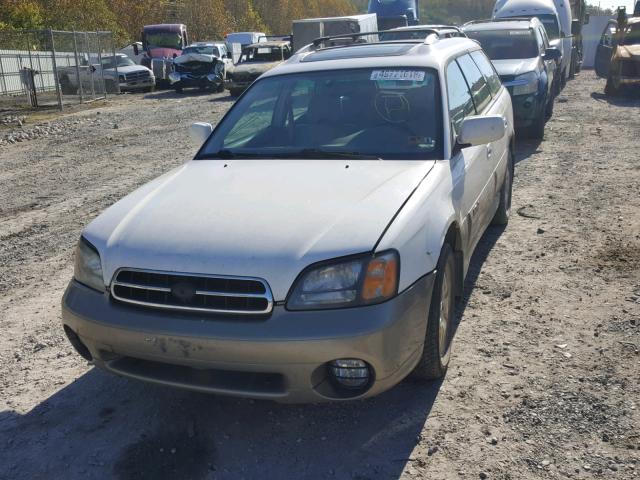 4S3BH6861Y7651279 - 2000 SUBARU LEGACY OUT WHITE photo 2