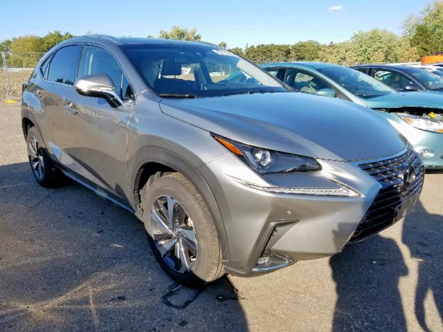 JTJBARBZ9J2170351 - 2018 LEXUS NX 300 GRAY photo 1