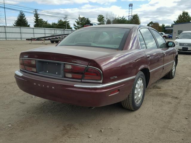 1G4CU521XX4606120 - 1999 BUICK PARK AVENU RED photo 4