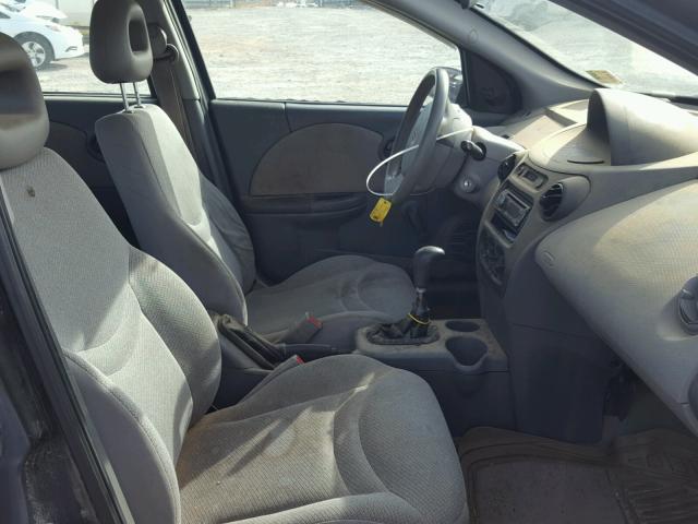 1G8AF52F93Z153732 - 2003 SATURN ION LEVEL BURGUNDY photo 5