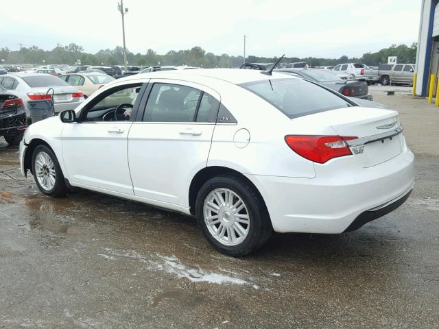 1C3CCBAB8CN127669 - 2012 CHRYSLER 200 LX WHITE photo 3