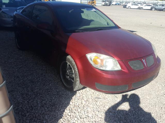 1G2AL15F077194792 - 2007 PONTIAC G5 RED photo 1