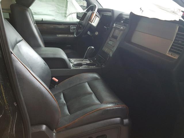 5LMFU27529LJ01251 - 2009 LINCOLN NAVIGATOR Қара фото 5