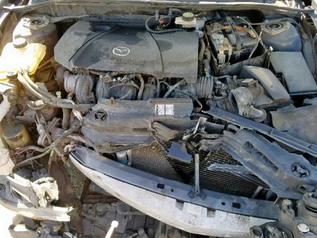 JM1BK123851324685 - 2005 MAZDA 3 S GRAY photo 7