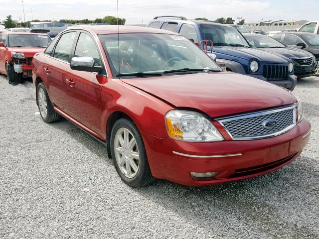 1FAHP28167G119430 - 2007 FORD FIVE HUNDR RED photo 1