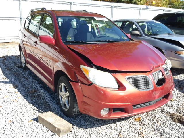 5Y2SL65856Z458963 - 2006 PONTIAC VIBE RED photo 1