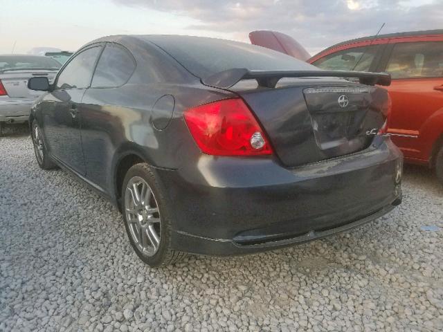 JTKDE167160068077 - 2006 TOYOTA SCION TC ნაცრისფერი ფოტო 3