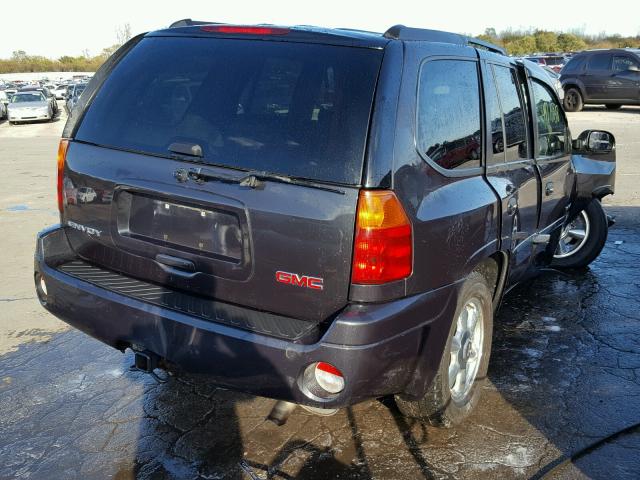 1GKDT13S462292832 - 2006 GMC ENVOY CHARCOAL photo 4