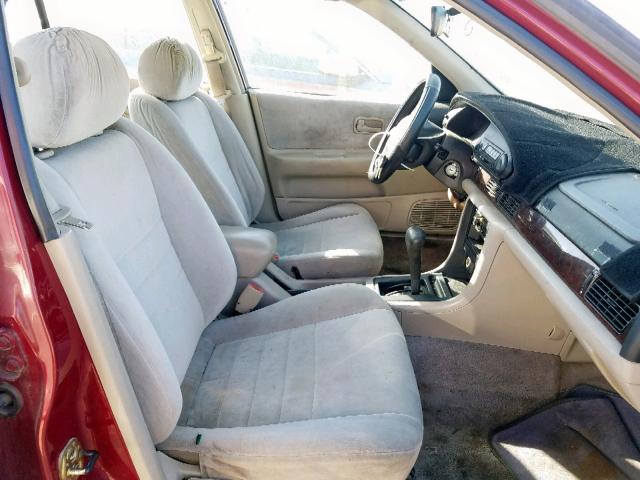 1N4BU31D1SC238351 - 1995 NISSAN ALTIMA XE MAROON photo 5