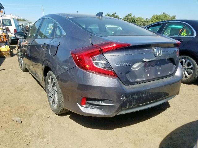 19XFC2F73HE228952 - 2017 HONDA CIVIC EX GRAY photo 3