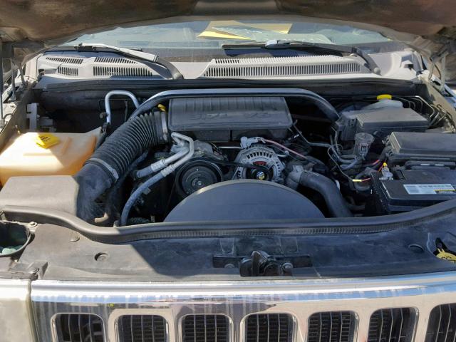 1J8HH48K88C114646 - 2008 JEEP COMMANDER GRAY photo 7