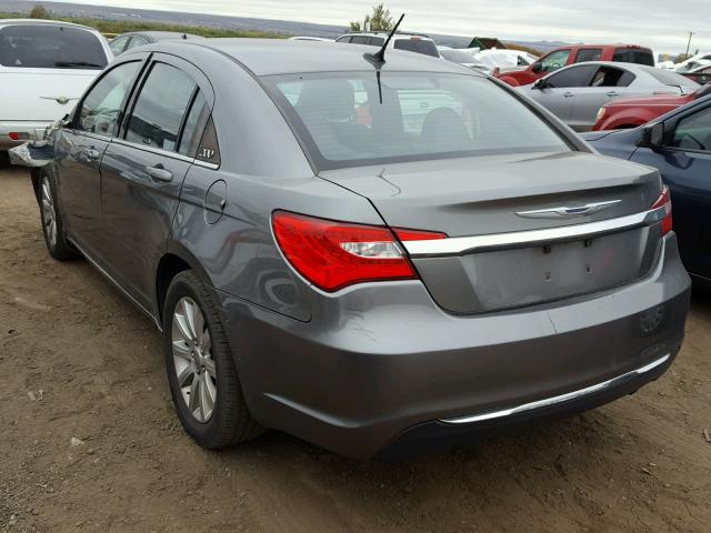 1C3CCBBB3CN260578 - 2012 CHRYSLER 200 TOURIN CHARCOAL photo 3