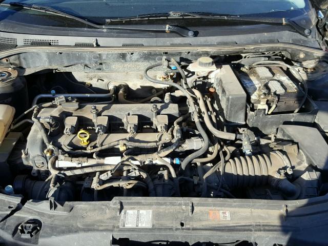 JM1BK143661470257 - 2006 MAZDA 3 HATCHBAC BLACK photo 7