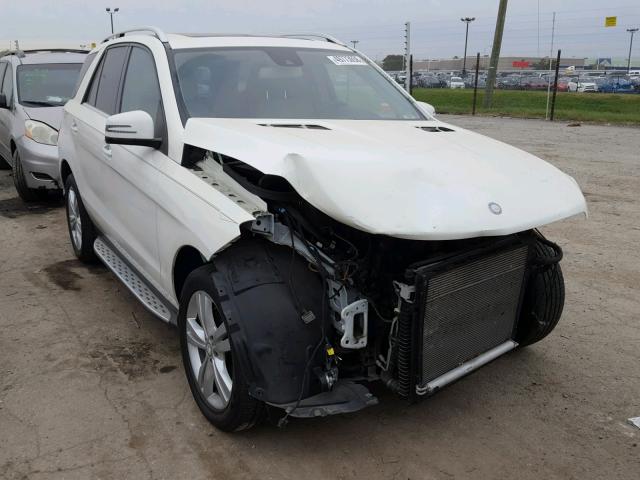 4JGDA5HB9DA203482 - 2013 MERCEDES-BENZ ML 350 4MA WHITE photo 1